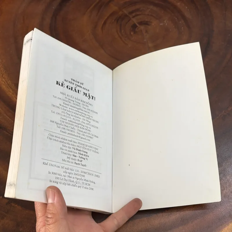II Trinh Thám: Thám Tử Xuyên Thời Gian, Kẻ Giấu Mặt (Quyển 1) - BILL DOYLE - 2008 999259