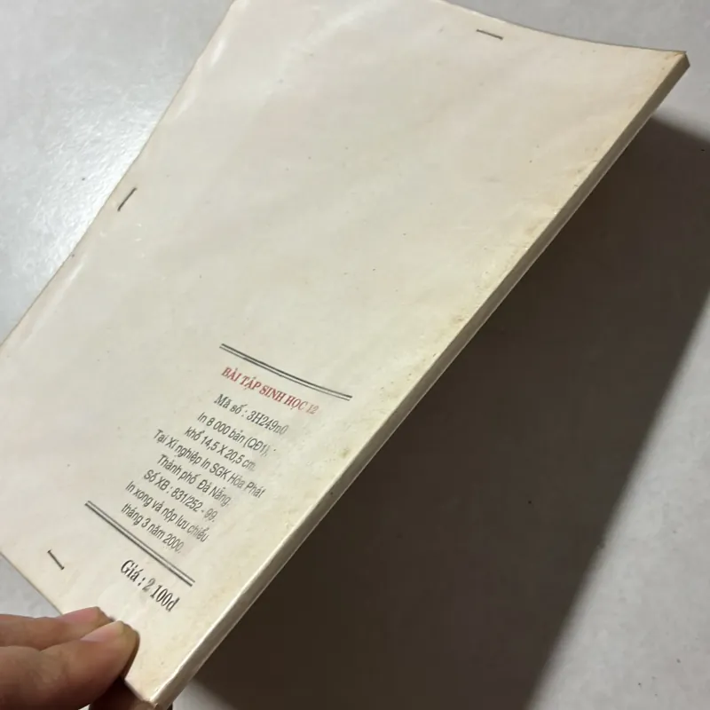 Sinh học 12 - 2001s (2 cuốn) 595649