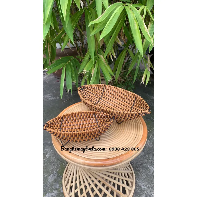 Khay mây nhựa đựng đồ cho nhà hàng- khách sạn 592379