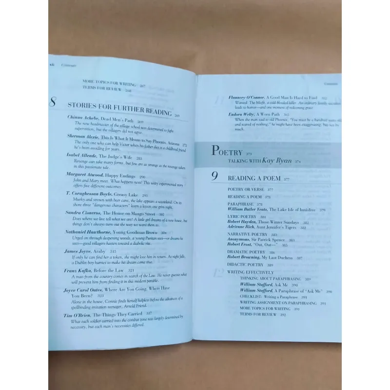 Backpack Literature: An Introduction to Fiction, Poetry, Drama, and Writing 993799