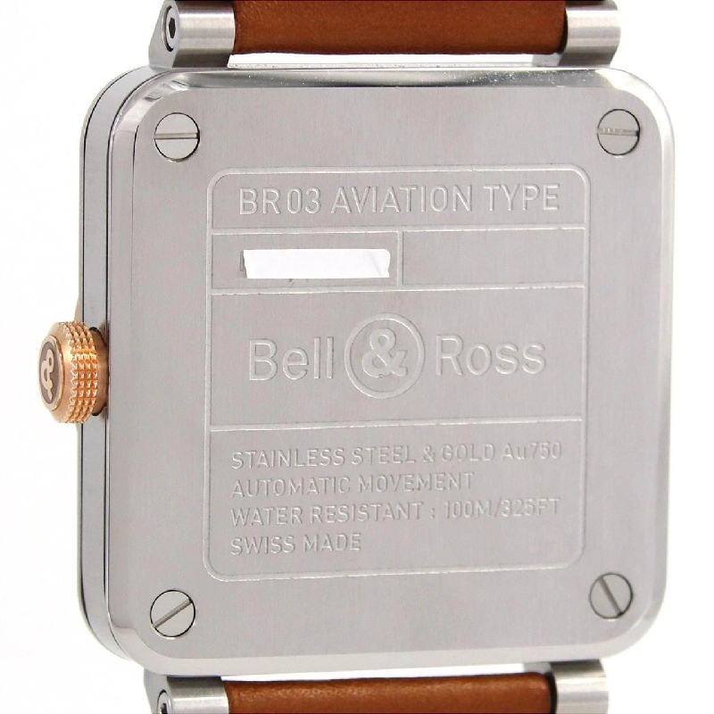 Bell & Ross BR03 PG Combi BR03A-WH-STPG/SCA SSxPG Automatic - Hàng hiệu Authentic 881785