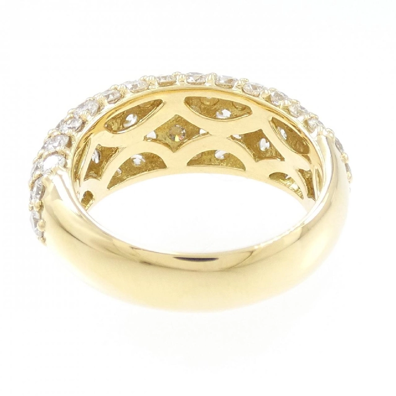 Nhẫn kim cương K18YG 3.01CT 671341