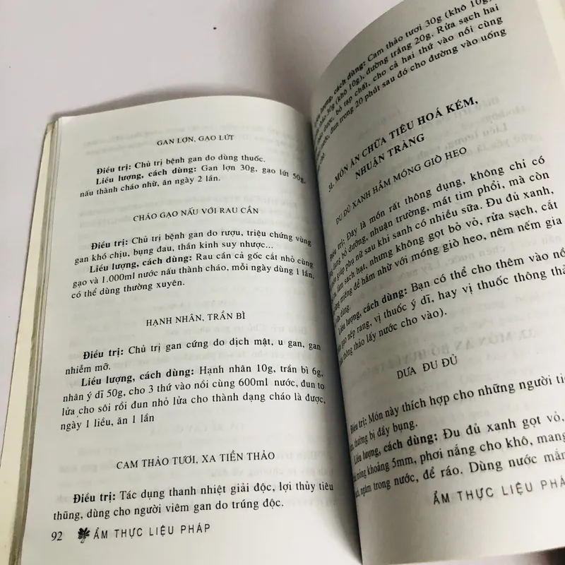 ẨM THỰC LIỆU PHÁP  693797