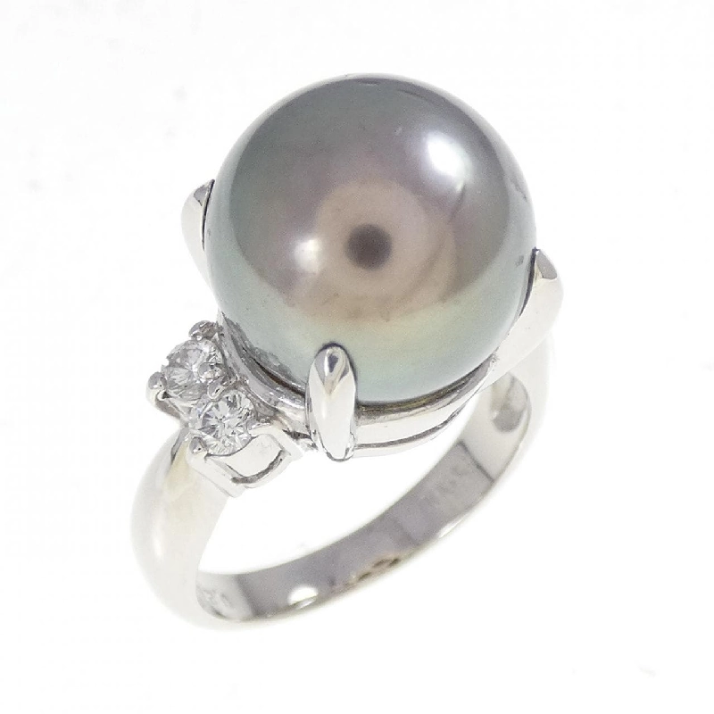 Nhẫn ngọc trai đen PT900 11.7mm - Hàng hiệu Authentic 854548