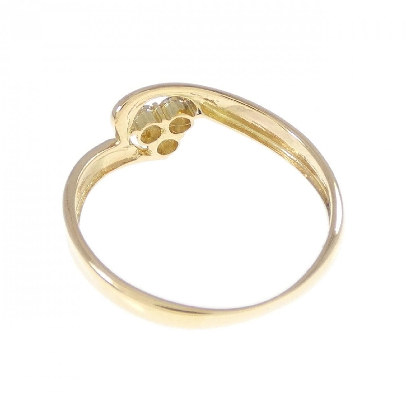 Nhẫn kim cương K18YG 0.1CT - Hàng hiệu Chính hãng 853316