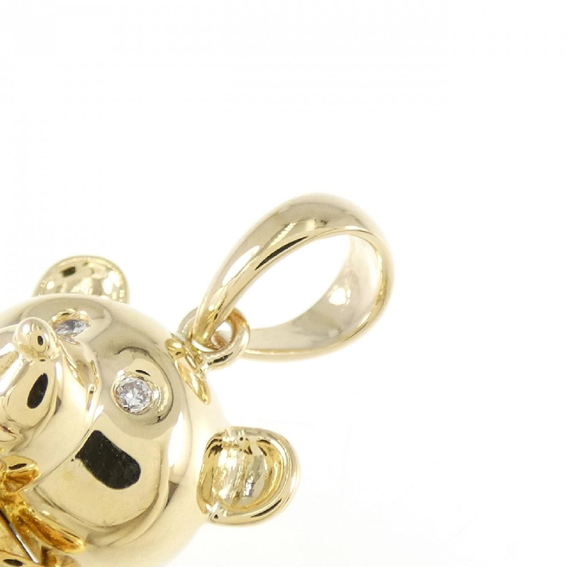 K18YG Gấu Ruby Mặt Dây Chuyền 0.18CT - Hàng hiệu Chính hãng 867460