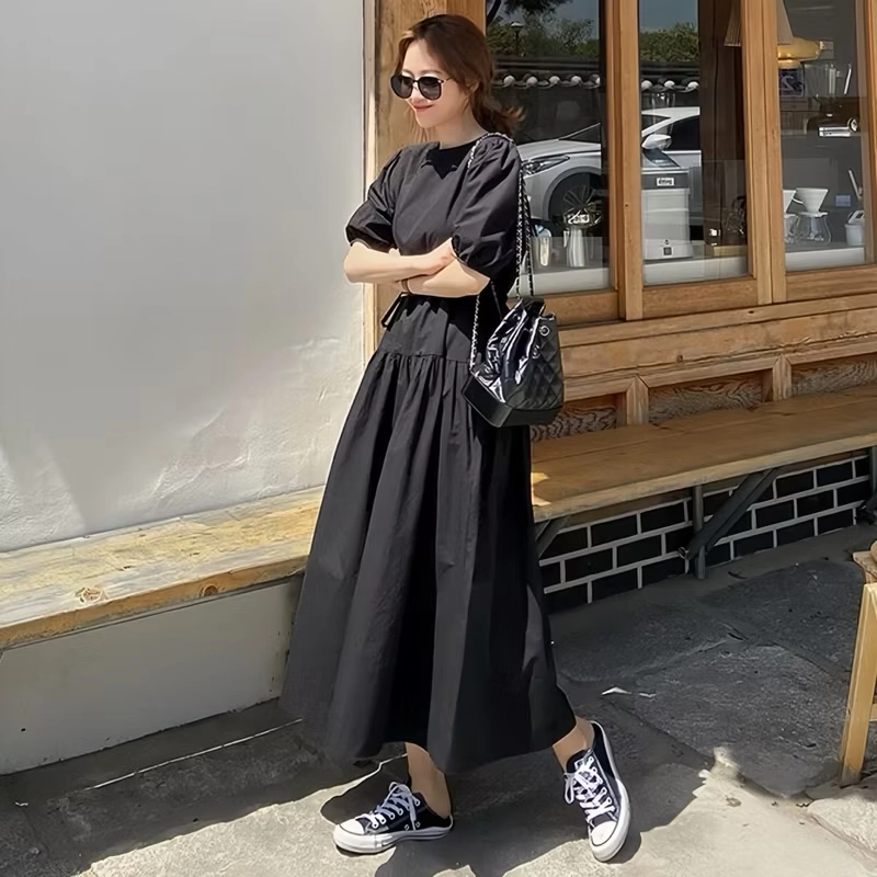Váy midi dài be free size 532310