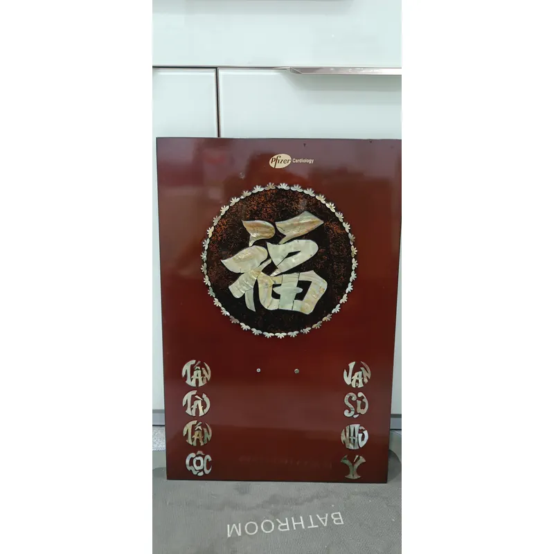 Tranh đốc lịch sơn mài khảm trai ốc 558830