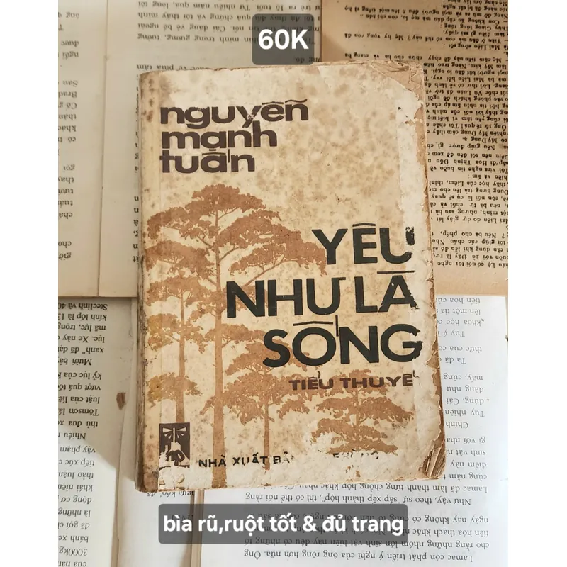 Tiểu thuyết YÊU NHƯ LÀ SỐNG của nhà văn Nguyễn Mạnh Tuấn 703946