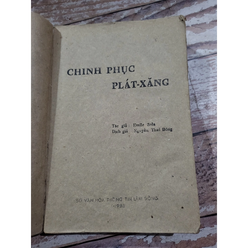 Émile Zola _ CHINH PHUC
PLÁT-XÄNG _ 1988  333762