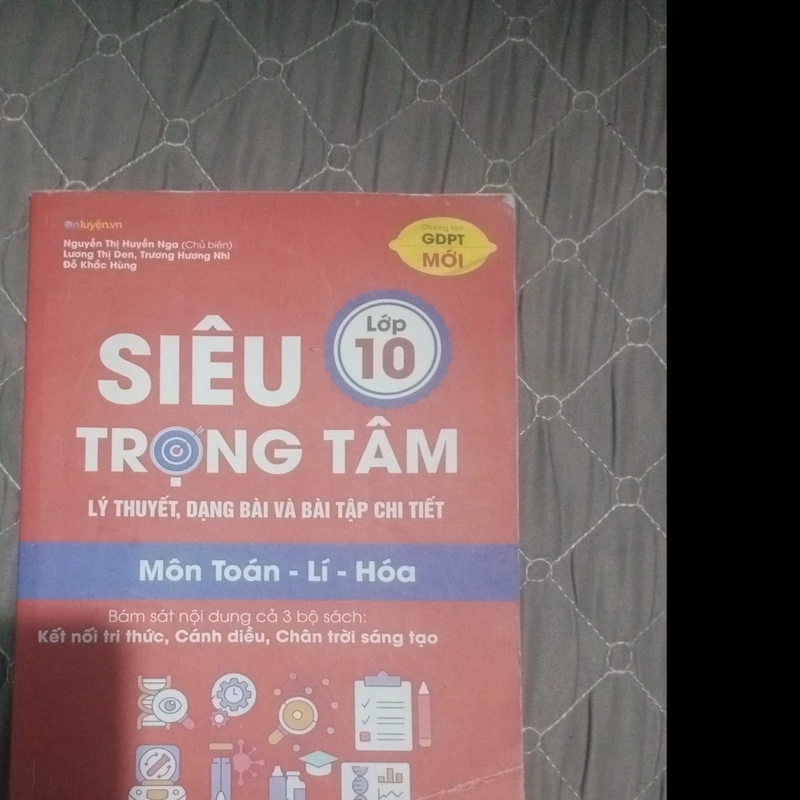 Sách công thức toán lý hoá 10 chương trình mới  530938