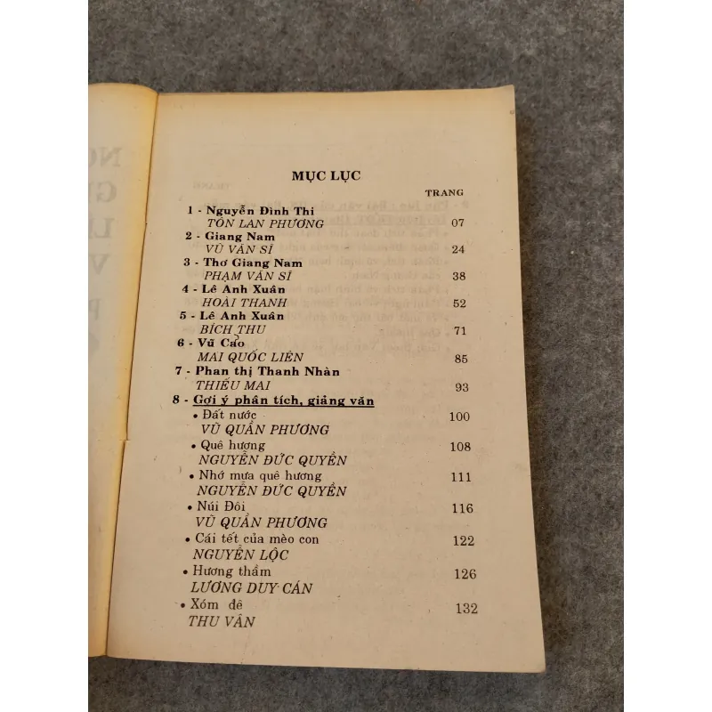NGUYỄN ĐÌNH THI. VŨ CAO. GIANG NAM. LÊ ANH XUÂN. PHAN THỊ THANH NHÀN 719964