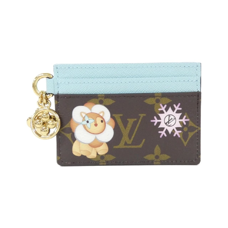 Louis Vuitton Monogram (Vivienne Holiday) Porte Cartes LV Charm M12227 Ví đựng thẻ - Hàng hiệu Chính hãng 769581