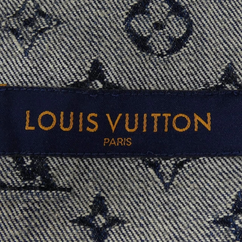 Áo khoác denim LOUIS VUITTON Giant Damier Wave Monogram NIGO HJA10WUZC - Hàng hiệu Chính hãng 892492