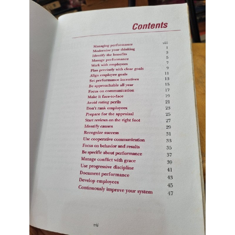 HOW TO MANAGE PERFORMANCE : 24 LESSONS FOR IMPROVING PERFORMANCE (Robert Bacal) 134559