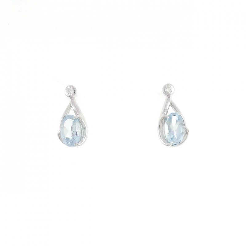 Trang sức Star Jewelry Aquamarine Bông tai - Hàng hiệu Chính hãng 845032