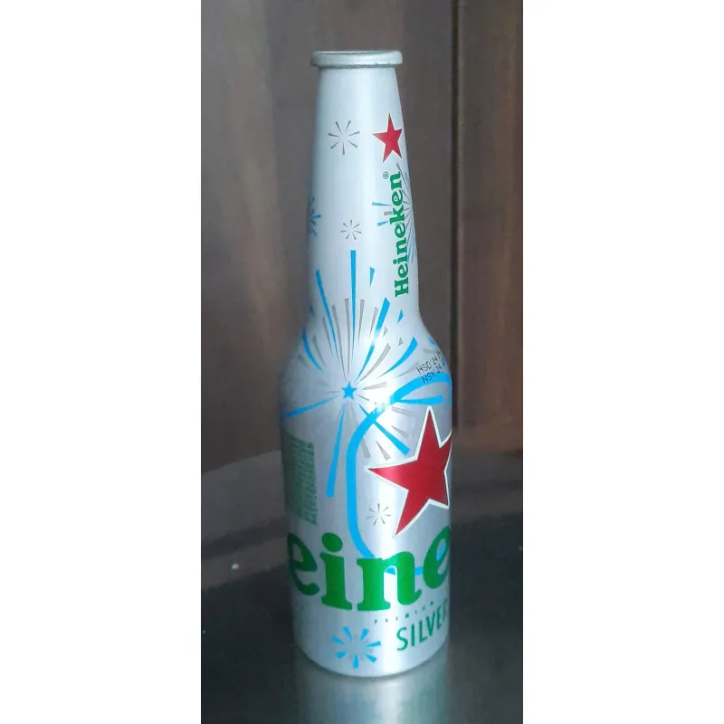 Vỏ CHAI Bia Heniken, vỏ nhôm, phiên bản mới, đẹp sang trọng, dung tích 330ml 534160