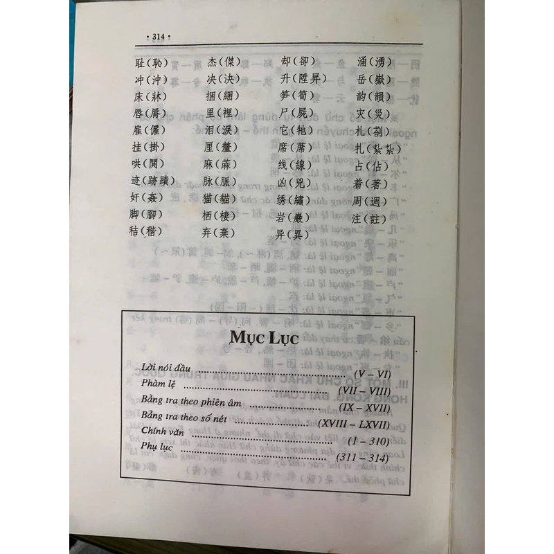 TỰ ĐIỂN ĐỐI CHIẾU CHỮ HÁN GIẢN THỂ PHỒN THỂ - BAN TU THƯ NGHĨA THỤC 543123