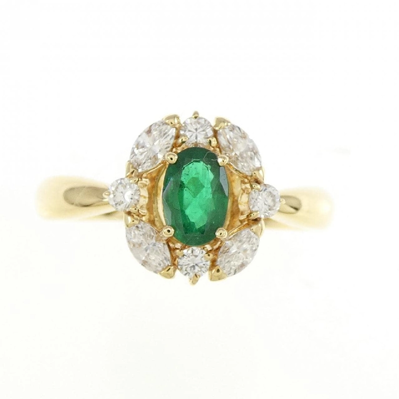 Nhẫn Ngọc Lục Bảo K18YG 0.41CT - Hàng hiệu Chính hãng 849666