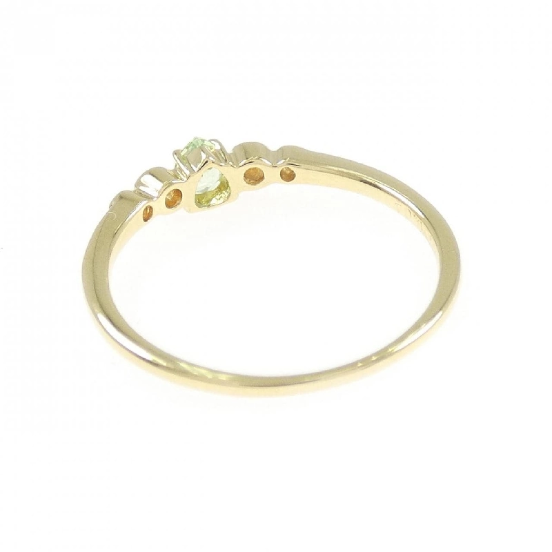 Nhẫn Garnet Xanh K18YG - Hàng hiệu Chính hãng 848782