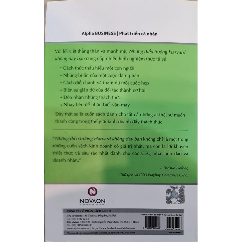 Những điều trường Havard không dạy bạn 502599