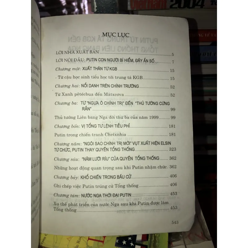 Putin từ trung tá KGB đến Tổng thống Liên bang Nga - Lý Cảnh Long 776923