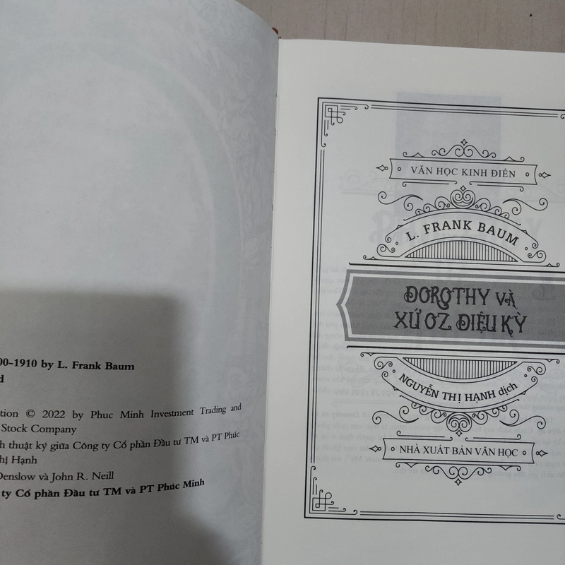 Sách Dorothy và xứ Oz diệu kỳ của L. Frank Baum mới 99% 534186