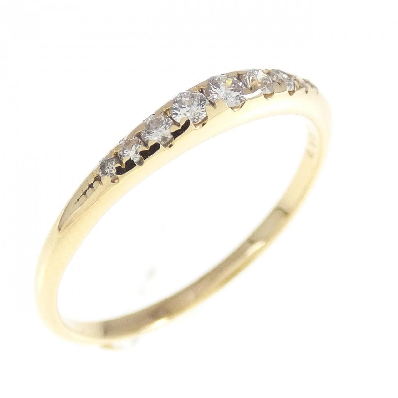 Nhẫn kim cương K18YG 0.13CT 670663