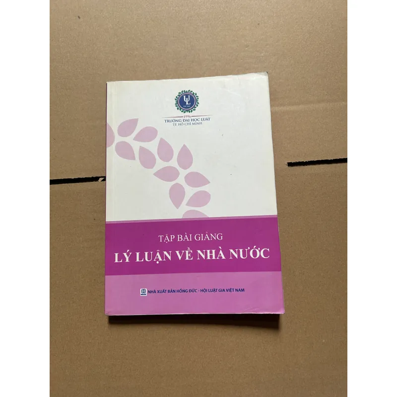 Tập bài giảng lý luận về nhà nước 607834