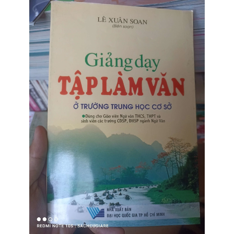 (Sách cũ SCGR) Giảng Dạy Tập Làm Văn Ở Trường Trung Học Cơ Sở - Lê Xuân Soan 2009 VAVO-AK3ST1 Blogmeo090426 1016193