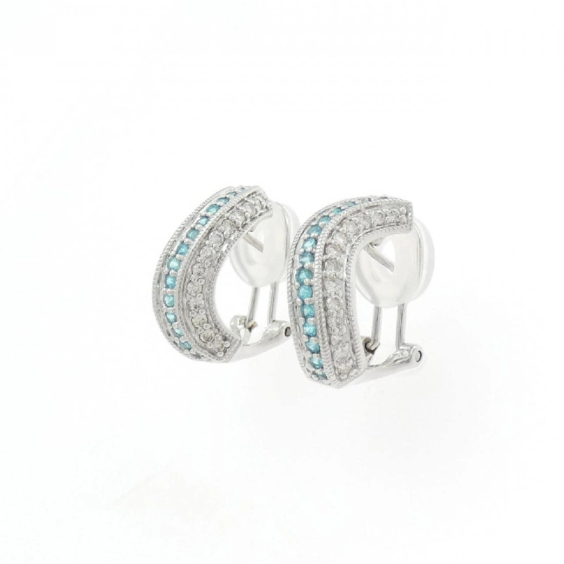 K18WG Tourmaline Bông tai/Khuyên tai 0.32CT - Hàng hiệu Chính hãng 867737