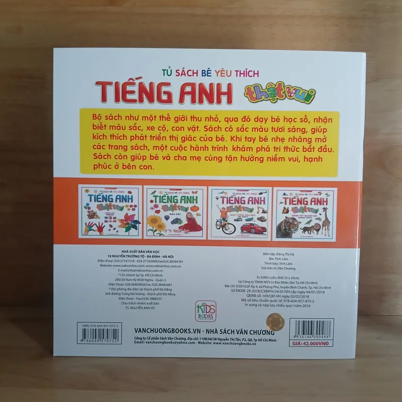 Tiếng Anh Thật Vui (Bộ 4 Cuốn) - Tịnh Lâm biên soạn 673852