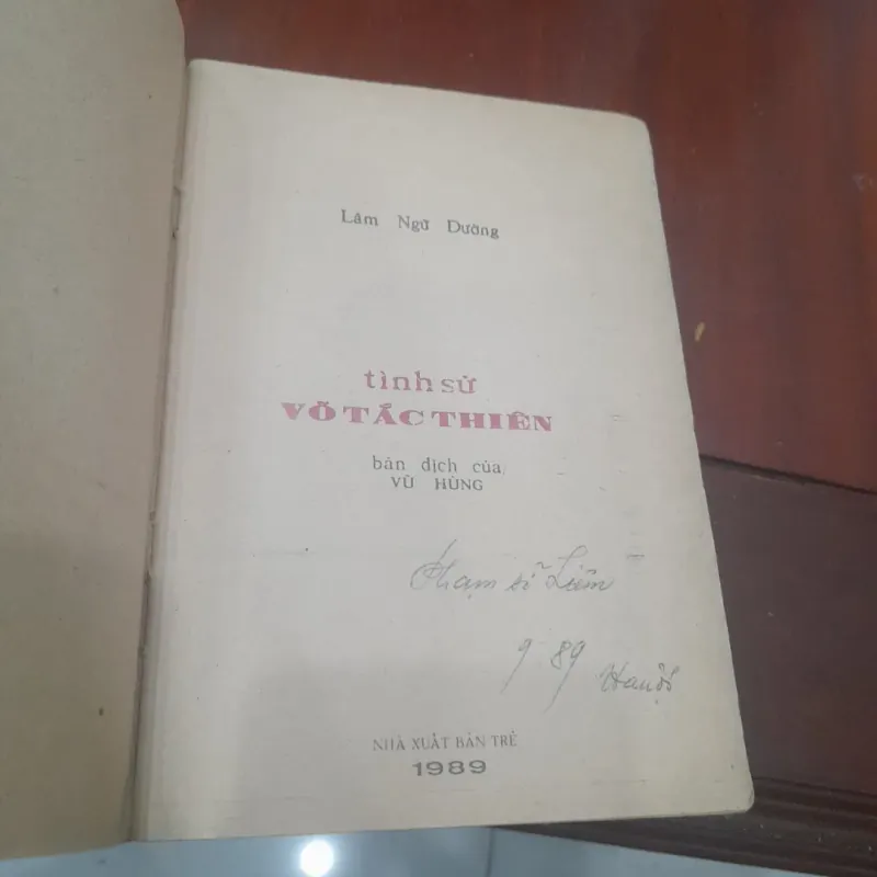 LÂM NGỮ ĐƯỜNG - Tình sử VÕ TẮC THIÊN 1021121