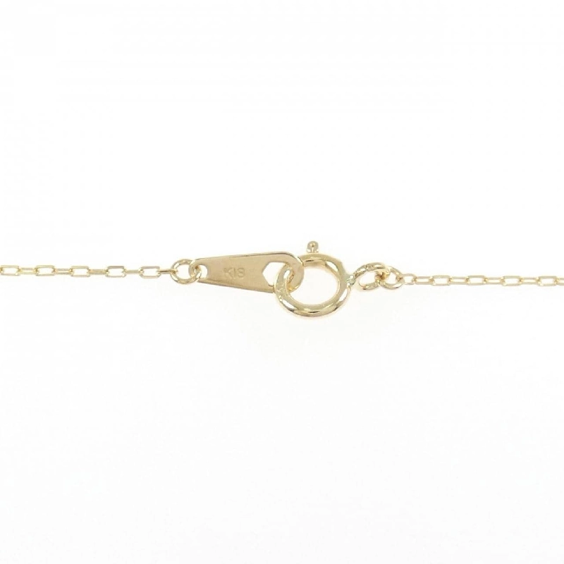 K18YG Chữ cái A Dây chuyền kim cương 0.006CT - Hàng hiệu Chính hãng 856186