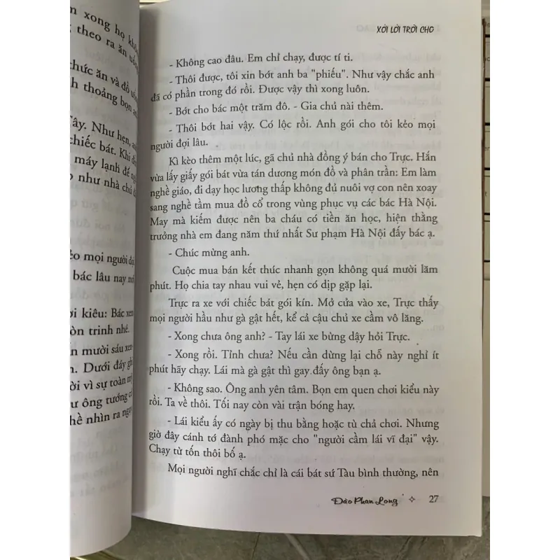 ĐÓA QUỲNH GIAO TRUYỆN CHƠI CỔ VẬT - ĐÀO PHAN LONG 593896