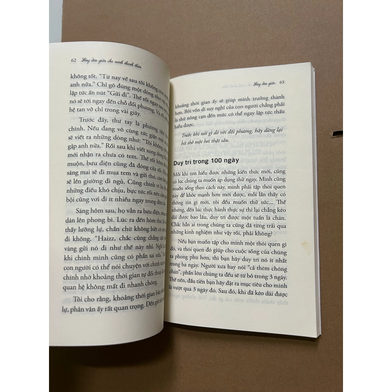 Sống đơn giản cho mình thanh thản 547288