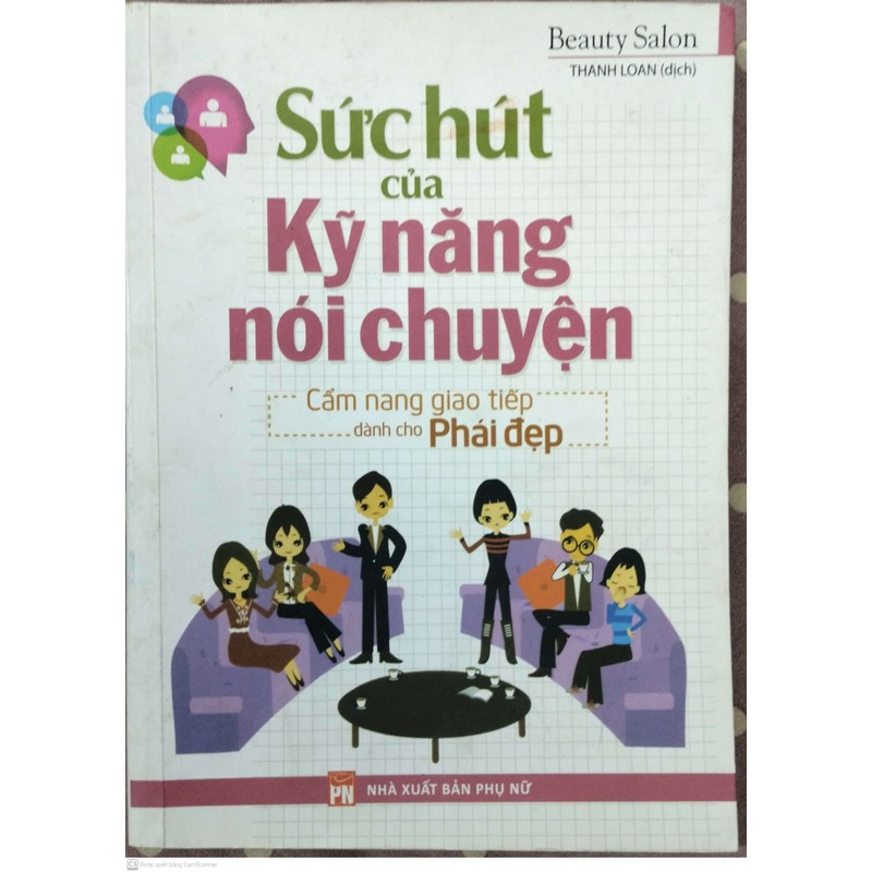 Sách: Sức hút của kỹ năng nói chuyện, mới 80% 71237