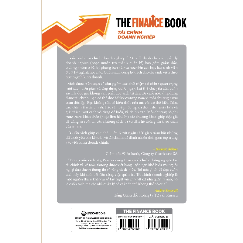 The Finance Book - Tài Chính Doanh Nghiệp - Si Hussain, Stuart Warner 296484