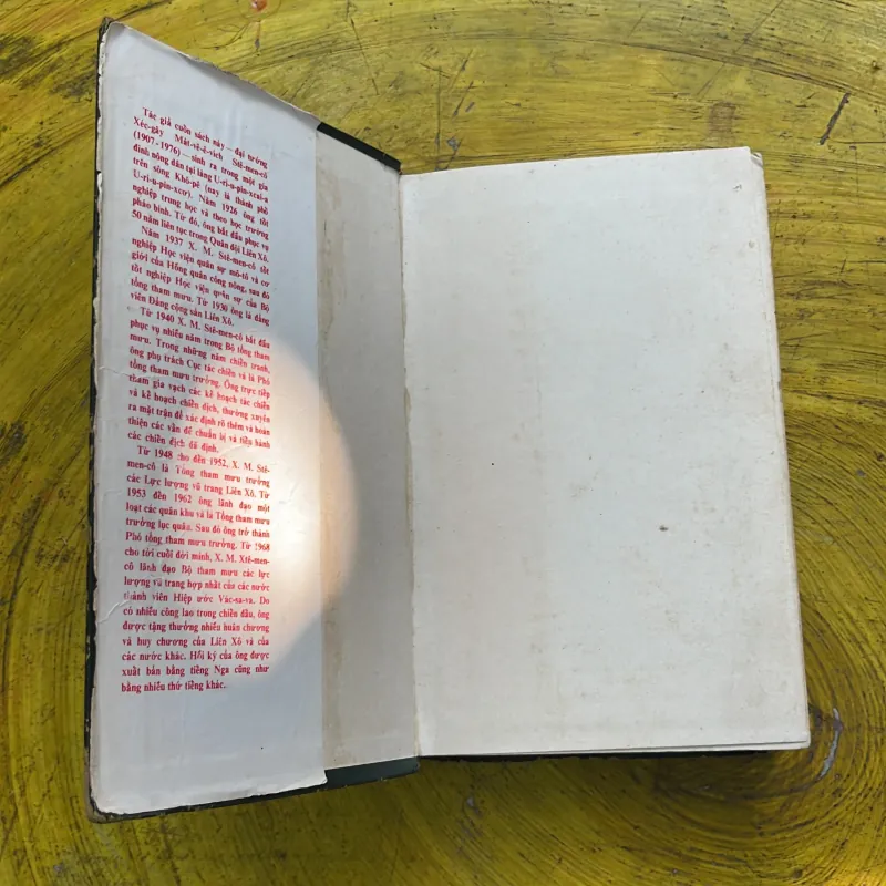 BỘ TỔNG THAM MƯU XÔ - VIẾT TRONG CHIẾN TRANH ( full hai quyển )- X. STÊMENCÔ 751473