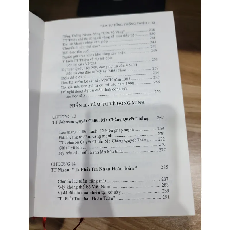 Tâm tư tổng thống Thiệu 674052