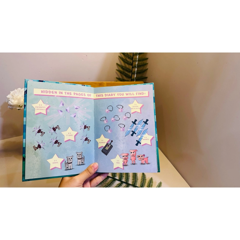 [Sách tiếng Anh 2hand] Like new 90% - DanTDM Official 2017 Diary & Activity Book - DanTDM 499544
