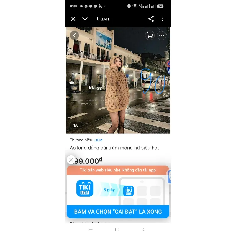 Áo lông thot 758041