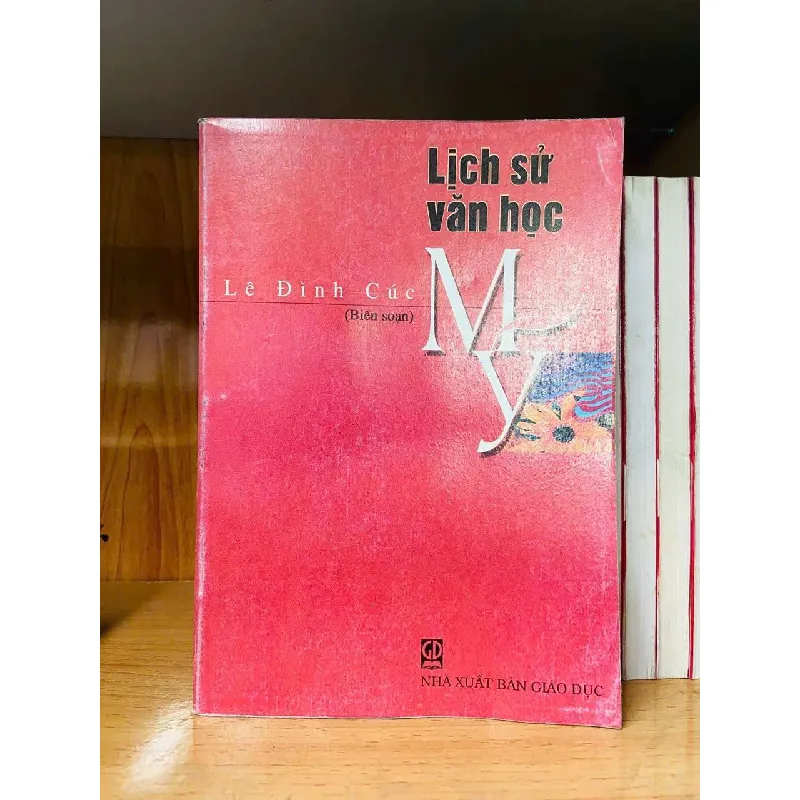 [Sách Cũ SCGR] Lịch sử văn học Mỹ - Lê Đình Cúc LỊCH SỬ - CHÍNH TRỊ - TRIẾT HỌC VAVO0810 681287