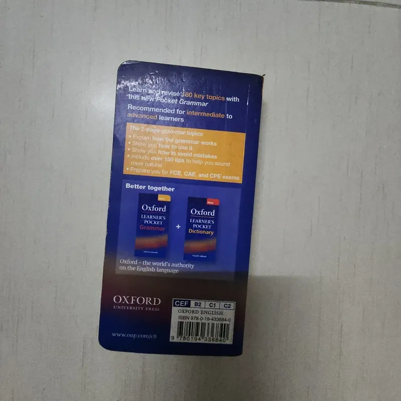 Sách Từ điển Oxford Grammar bỏ túi 715732