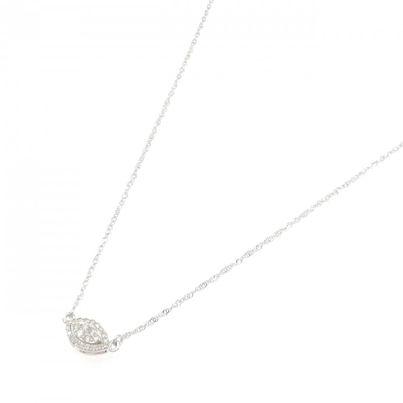 Dây chuyền kim cương 750WG 0.16CT - Hàng hiệu Chính hãng 858100