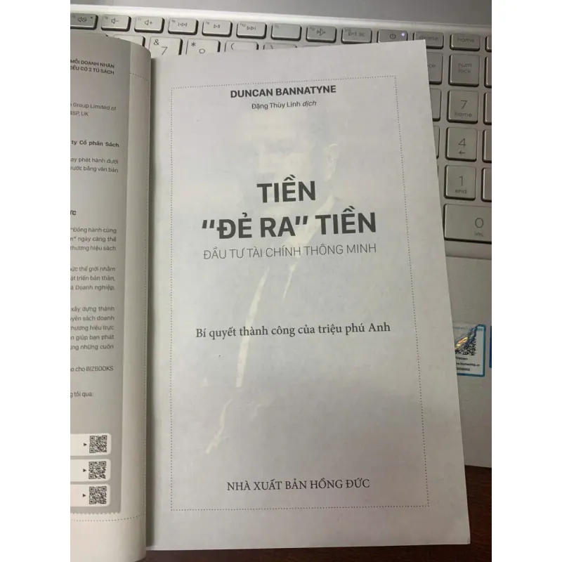 TIỀN ĐẺ RA TIỀN ĐẦU TƯ TÀI CHÍNH THÔNG MINH - DUNCAN BANNATYNE 612160