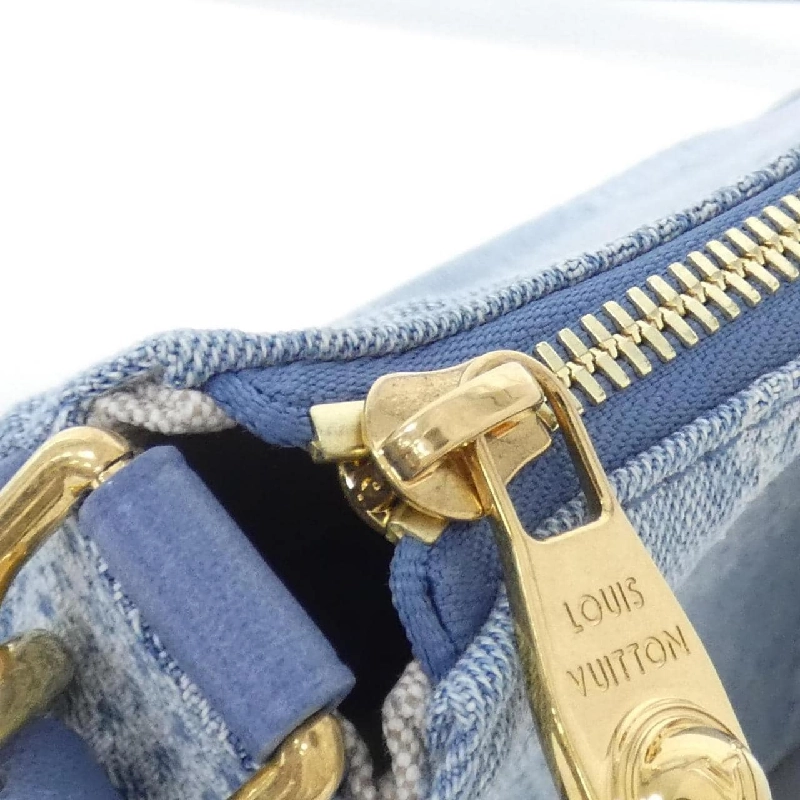 Louis Vuitton Damier Denim 3D Pochette Accessoires XL N00204 Túi phụ kiện - Hàng hiệu Chính hãng 806159