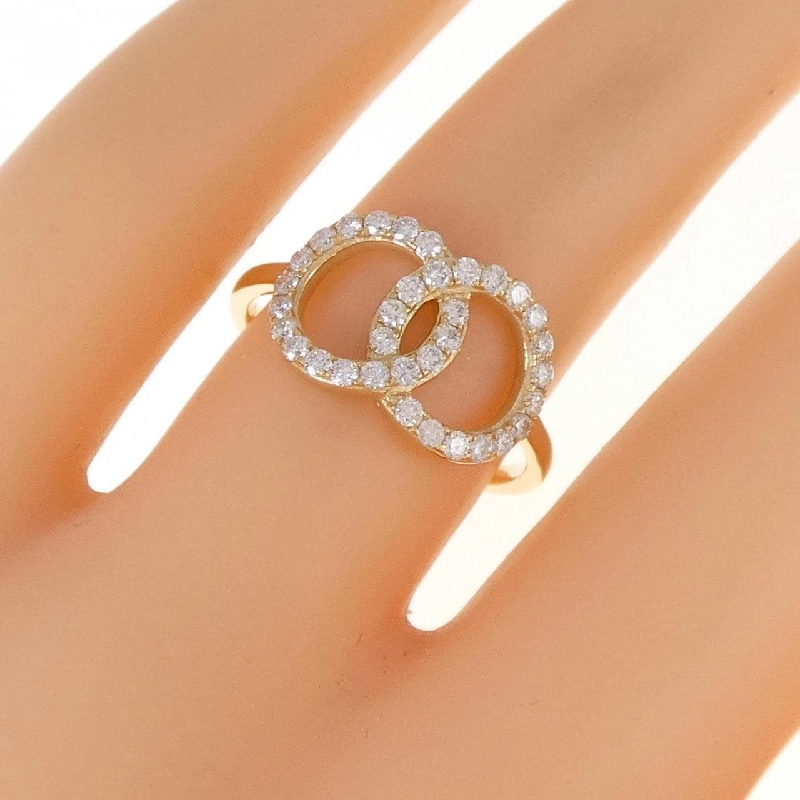 Nhẫn kim cương K18YG 0.39CT - Hàng hiệu Chính hãng 860243