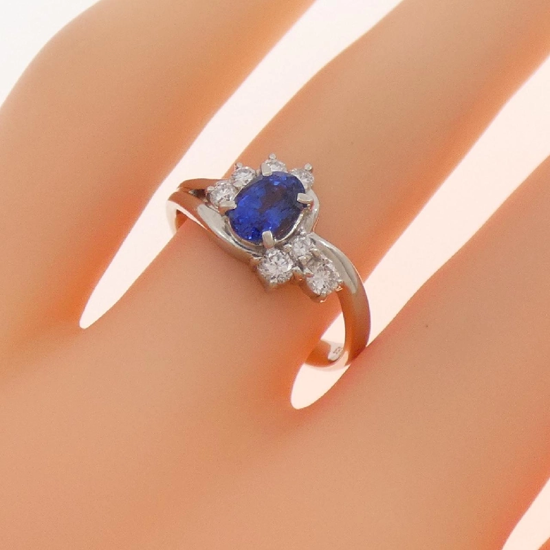 Nhẫn Sapphire PT900 0.83CT - Hàng hiệu Chính hãng 849677