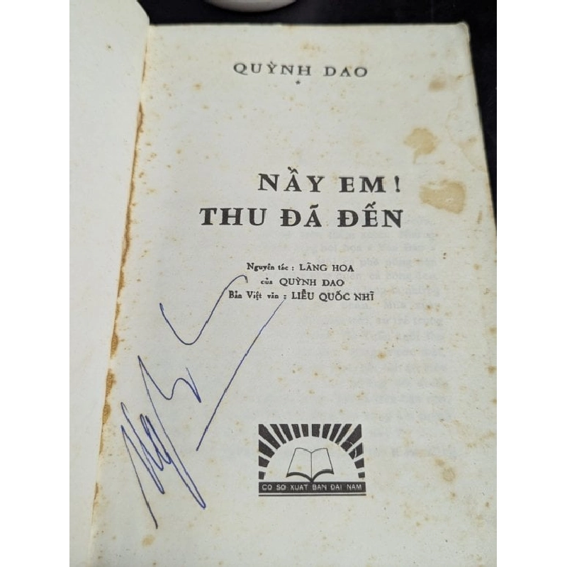 Nầy em thu đã đến - Quỳnh Dao ( Liêu Quốc Nhĩ dịch ) 750905